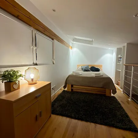 Feriehus Small Loft House, Mezzanine, Garden, Parking, Near Basel Saint-Louis (Haut-Rhin)